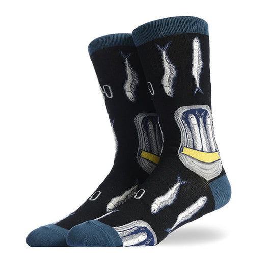 Calcetines Divertidos para Hombre - Diseño Creativo Hamburguesa, Pizza y Alien - Image 26