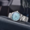 Reloj de Cuarzo para Hombre con Correa de Acero Inoxidable y Esfera Cielo Nocturno
