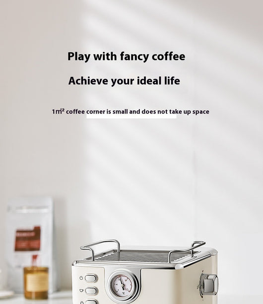 Cafetera Espresso Semiautomática Italiana de Vapor Concentrado - Image 9
