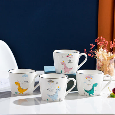 Taza de Cerámica Astronauta Espacial - Diseño Cartoon Planeta - Image 8