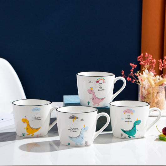 Taza de Cerámica Astronauta Espacial - Diseño Cartoon Planeta - Image 8