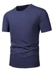 Camiseta Deportiva Casual para Hombre con Tela Elástica - Image 9