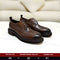 Zapatos Brogue Elevadores de Cuero para Hombre con Suela Reforzada
