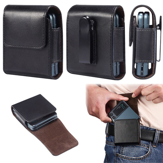 Riñonera de Cuero para Samsung Z Flip3 Plegable - Image 5
