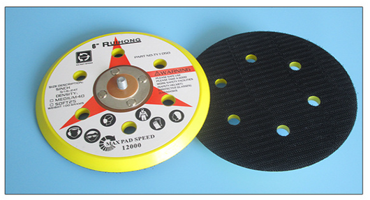 Disco de Pulido Neumatico 6 Pulgadas con Gancho y Bucle Autoadhesivo - Image 5