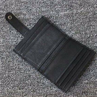 Billetera Delgada de Piel de Oveja con Múltiples Compartimentos - Image 13