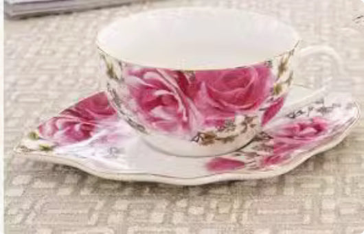 Juego de Té y Café de Cerámica con Cafetera de Vidrio Integrada - Image 6