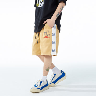 Shorts Deportivos Hombre Estrella Bordada Estilo Hip-hop Sueltos - Image 8