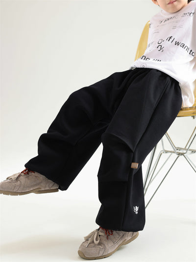Pantalones Tejidos Forrados Cálidos para Niños - Diseño Versátil y Cómodo - Image 19