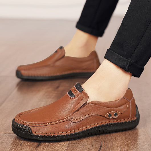 Zapatos de Cuero Artesanales para Hombre Talla Grande - Image 3