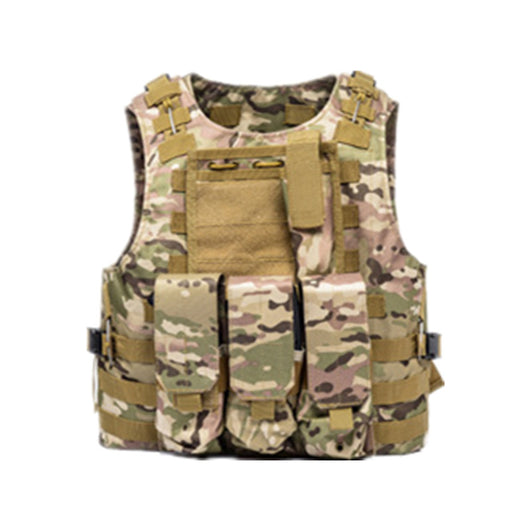 Chaleco Táctico Anfibio MOLLE Camuflaje Multiusos Ligero - Image 14