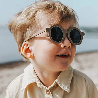 Gafas de Sol Infantiles Redondas Ligeras y Modernas - Image 21