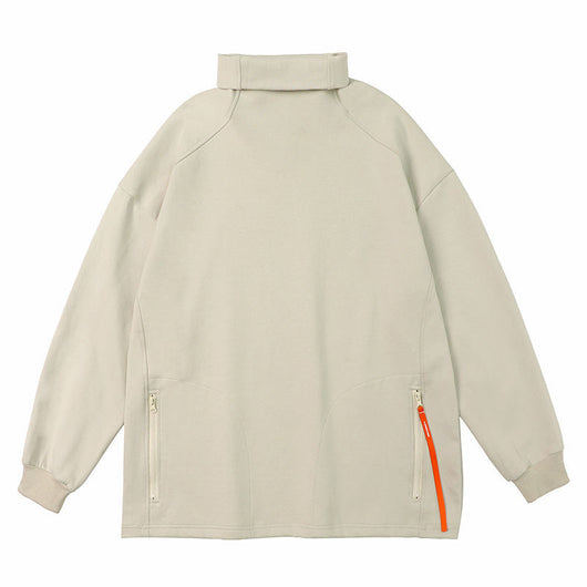 Suéter Cuello Alto Ajustable Unisex - Casual Cómodo Manga Larga - Image 6