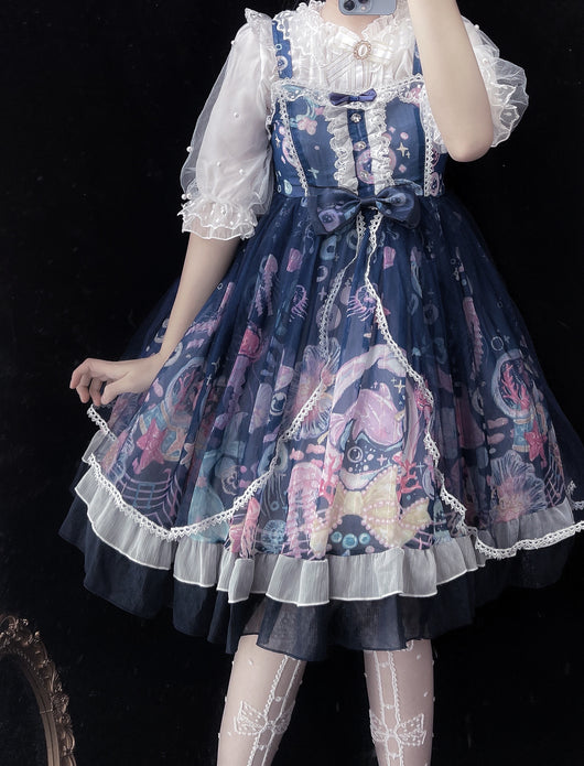 Vestido Lolita JSK con Tirantes Diseño Original - Falda Verano - Image 7