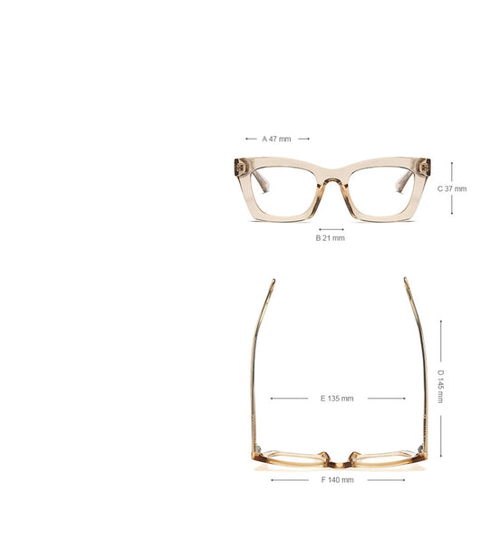 Gafas de Moda con Combinación de Colores Versátiles - Image 8