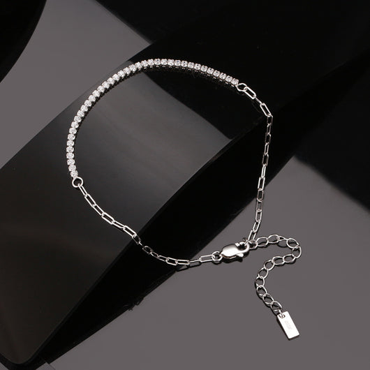 Pulsera de Plata Esterlina con Circones 4A - Elegancia y Temperamento - Image 4