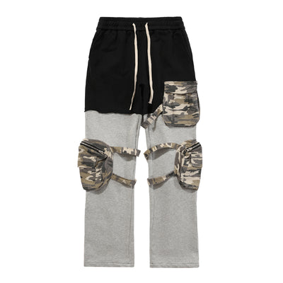 Pantalón Cargo Camuflado con Múltiples Bolsillos de Diseño Urbano - Image 12