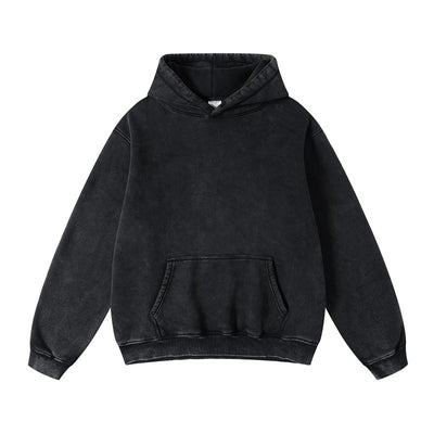 Sudadera Hoodie Retro Holgada de Polar para Mujer - Image 5