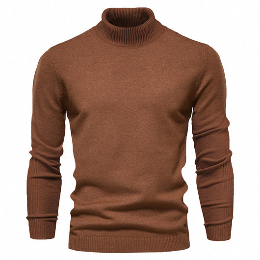 Suéter de Cuello Alto Liso - Image 13