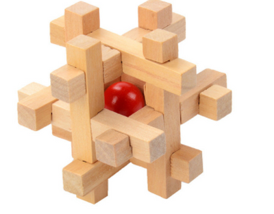 Puzzle de Bloqueo Kongming - Juguete Educativo de Bambú - Image 30