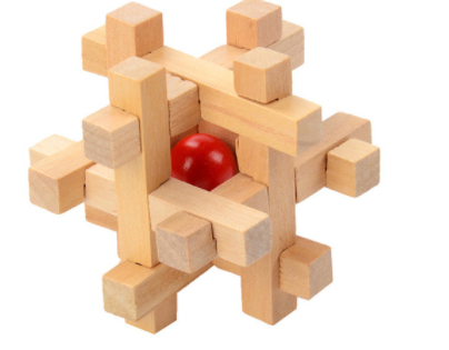 Puzzle de Bloqueo Kongming - Juguete Educativo de Bambú - Image 30