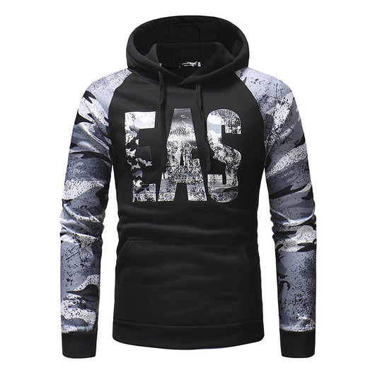 Sudadera de Manga Larga con Estampado Camuflaje para Hombre - Image 12