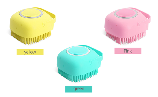 Cepillo de Baño para Mascotas con Dispensador de Jabón - Cerdas de Silicona Suave - Image 24
