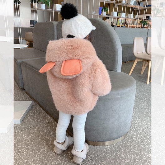 Chaqueta Acolchada con Capucha para Niñas - Abrigo Infantil Térmico - Image 10