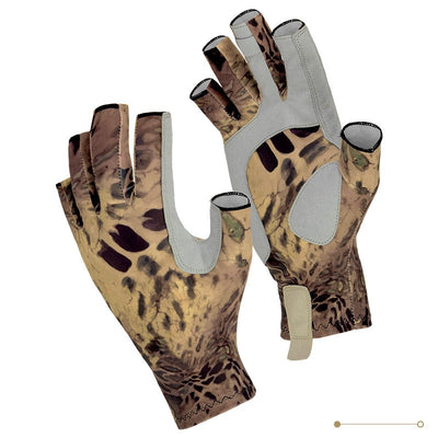 Guantes de Pesca con Dedos Expuestos, Transpirables y Antideslizantes con Protección Solar - Image 8