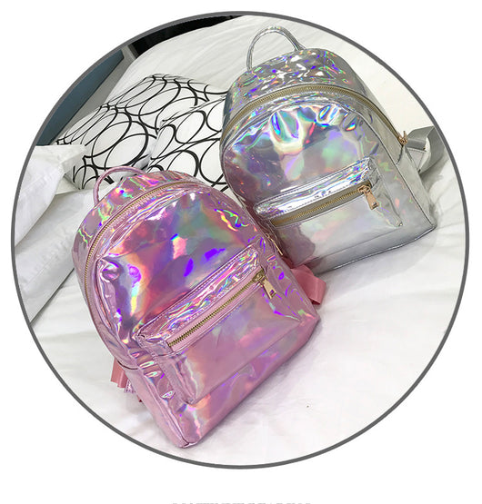 Mochila Reflectante Láser Harajuku Soft Girl Personalizable - Image 6