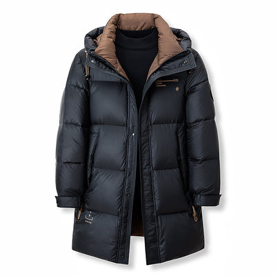 Chaqueta de Plumón de Pato Gruesa para Hombre - Abrigo Casual Invierno - Image 5