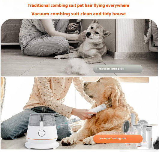 Acondicionador Multifuncional con Aspiradora para Pelaje de Mascotas - Image 12