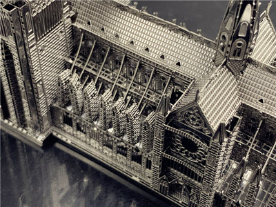 Puzzle Metálico 3D Catedral Notre Dame de París - Image 24