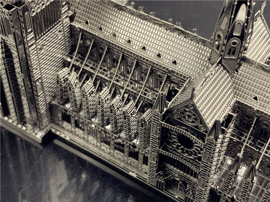Puzzle Metálico 3D Catedral Notre Dame de París - Image 24