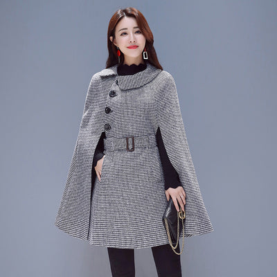 Capa de Lana Elegante - Abrigo Tipo Poncho - Image 7