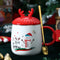 Taza Navideña Personalizada de Cerámica - Regalo Perfecto