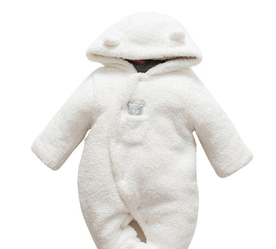 Pijama Térmico de Algodón para Bebé Recién Nacido - Enterizo Acolchado - Image 8