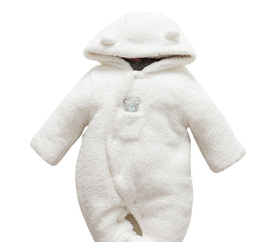 Pijama Térmico de Algodón para Bebé Recién Nacido - Enterizo Acolchado - Image 8