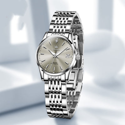 Reloj Mecánico Automático Minimalista Ultradelgado para Mujer - Image 5