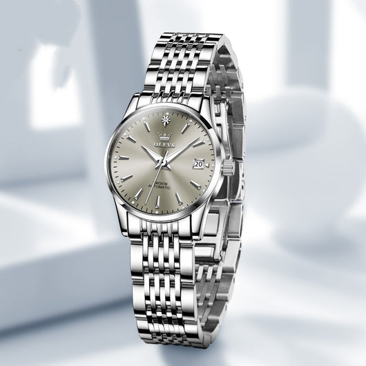 Reloj Mecánico Automático Minimalista Ultradelgado para Mujer - Image 5