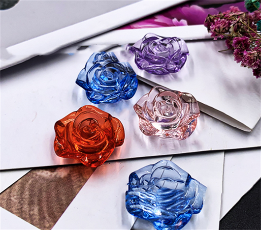 Cuentas de Cristal Transparente AB para Pulseras DIY - Agujero Recto - Image 17