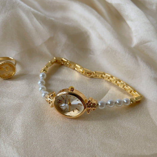 Reloj Pulsera Perla Lujo Minimalista para Mujer - Image 9
