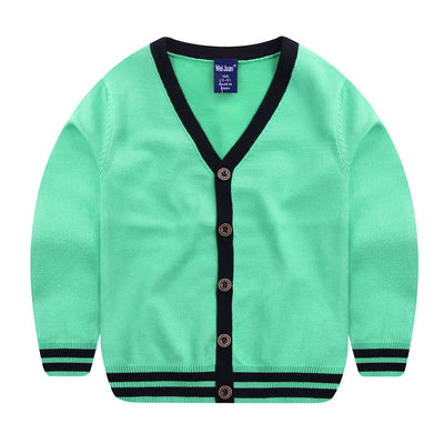 Cardigan Fino a Rayas para Niños - Image 16