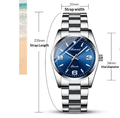 Reloj Hombre Luminoso Resistente al Agua Diseño Artístico - Image 7