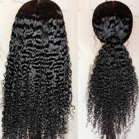 Peluca Frontal de Encaje Cabello Humano Rizado Jerry - Image 8