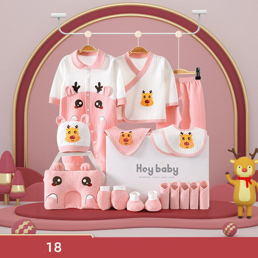 Conjunto de Ropa de Algodón Puro para Bebé en Caja de Regalo - Image 10