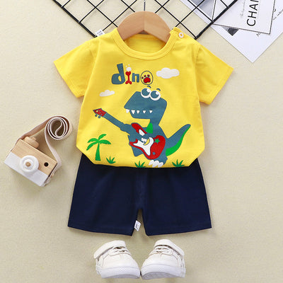 Conjunto de Verano para Niños: Camiseta y Shorts Cómodos - Image 6