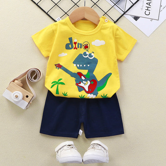 Conjunto de Verano para Niños: Camiseta y Shorts Cómodos - Image 6