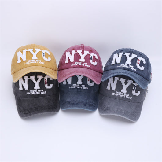 Gorra Plana Retro Americana - Estilo Hip-hop Urbano - Image 3
