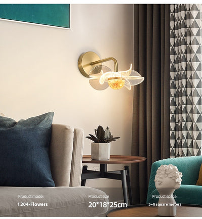 Lámpara LED de Flores para Dormitorio y Mesita de Noche - Image 22